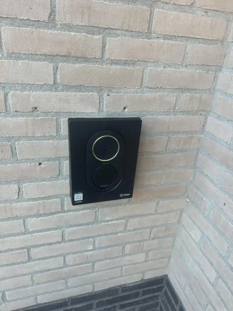 Zaptec GO installatie SBLaadpaal
