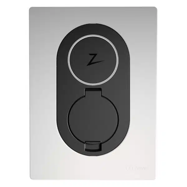 Zaptec Go & Go2 | Voorzijde kap | Cloud White