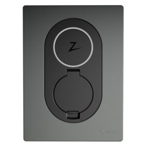 Zaptec Go & Go2 | Voorzijde kap | Rock Grey