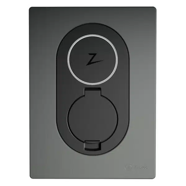 Zaptec Go & Go2 | Voorzijde kap | Rock Grey