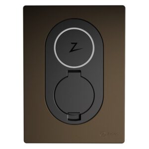 Zaptec Go & Go2 | Voorzijde kap | Wood Brown